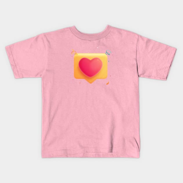 Heart Kids T-Shirt by tribhuvansuthar